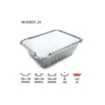 FOIL CONTAINER 2A (1000)