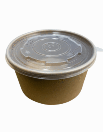 GRAND 750ml BROWN KRAFT BOWLS & LIDS(300)