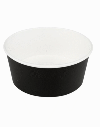 GG 750ml BLACK KRAFT BOWLS & LIDS(300)