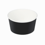 GG 1000ml BLACK KRAFT BOWLS & LIDS(300)