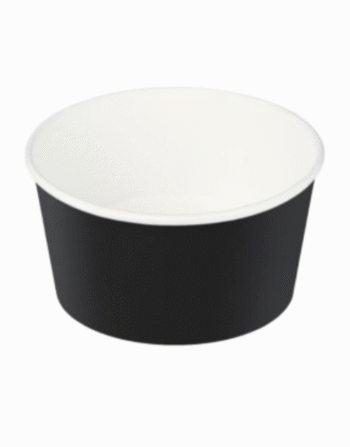 GG 1000ml BLACK KRAFT BOWLS & LIDS(300)
