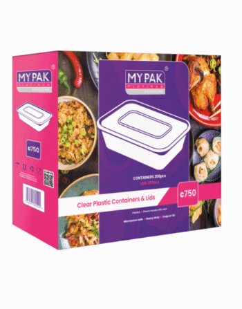 MYPAK (750ML) PLATINUM  MICRO CONTAINER & LIDS(225)