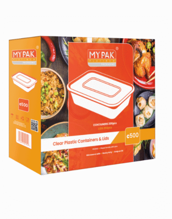 MYPAK (500ML) PLATINUM MICRO CONTAINER & LIDS(225)