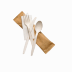 4 IN 1 CUTLERY SET-WOODEN FORK,KNIFE,SPOON,2PLY NAPKIN (250)