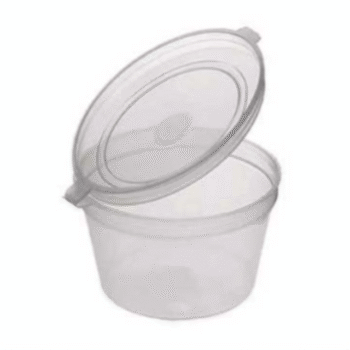MYPAK 2oz HINGED SAUCE TUB (1000)