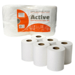 WHITE CENTREFEED ROLL (6)