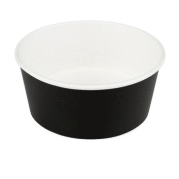GG 750ml BLACK KRAFT BOWLS & LIDS(300)
