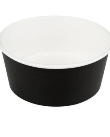 GG 750ml BLACK KRAFT BOWLS & LIDS(300)