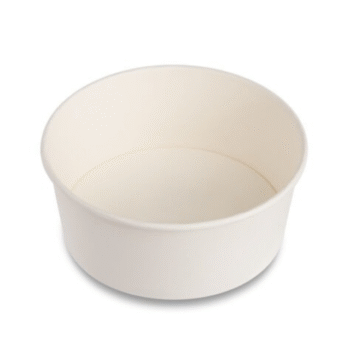 GG 500ml WHITE KRAFT BOWLS & LIDS (300)