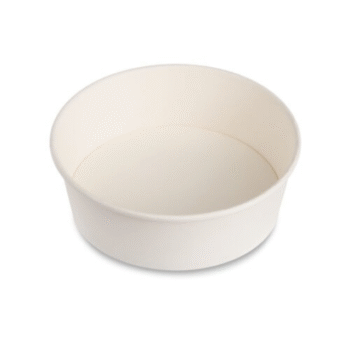 GG 750ml WHITE KRAFT BOWLS & LIDS(300)