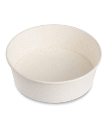 GG 750ml WHITE KRAFT BOWLS & LIDS(300)