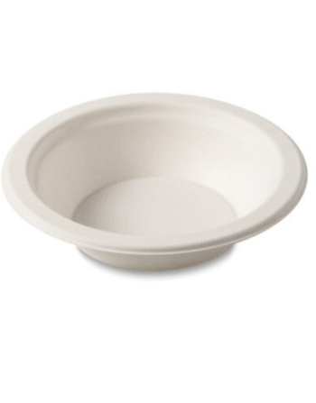 BAGASSE WHITE BOWLS 12oz (20 x 50)