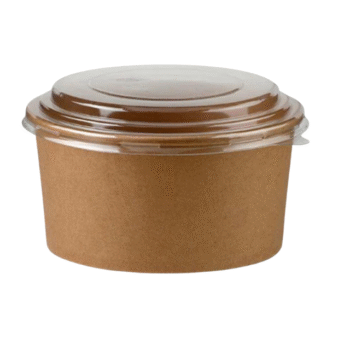 GRAND 1000ML KRAFT BOWLS & LIDS(300)