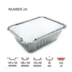 FOIL CONTAINER 1A (1000)