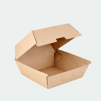 GRAND 6 F-FLUTE BROWN BURGER BOX(200)